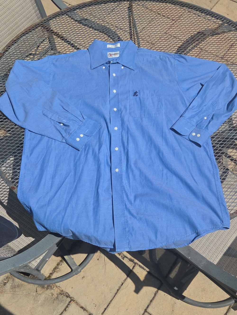 Disney Light Blue Long-Sleeve Dress Shirt